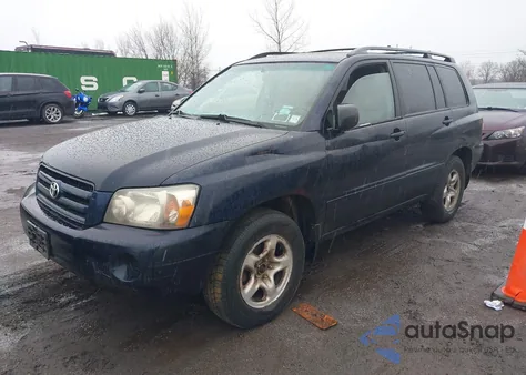 2006 Toyota Highlander z USA, uszkodzony, nr VIN JTEGD21A360143390